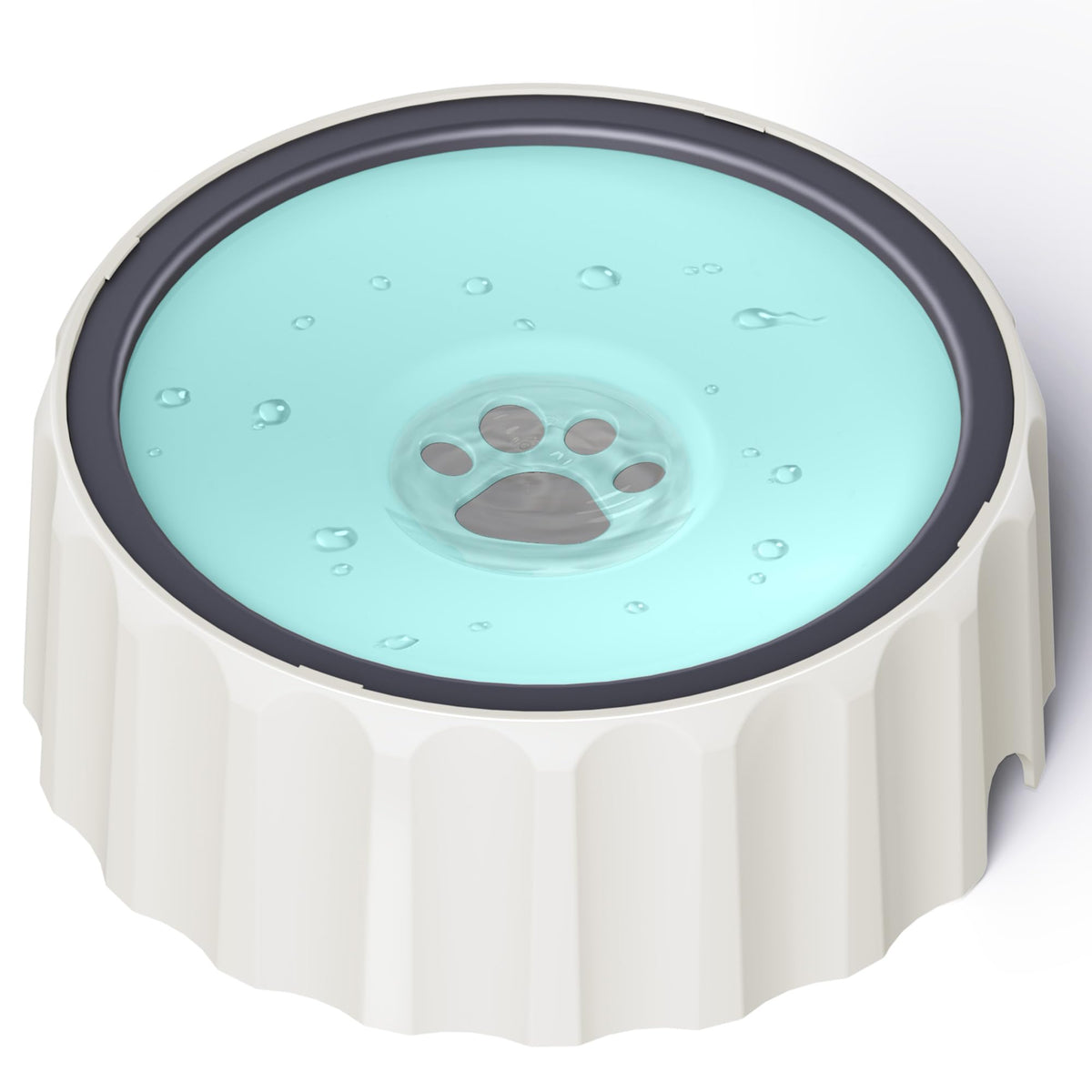 Dog Small Animals Water Bowl No Spill 70oz (Green)