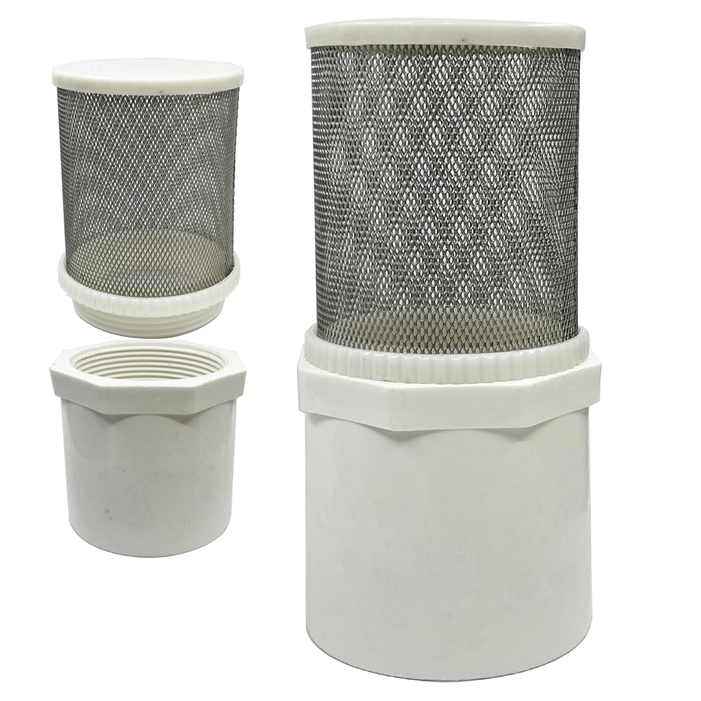 DN15 inch stainless steel filter cover connected to 1 (1/2" DN15)