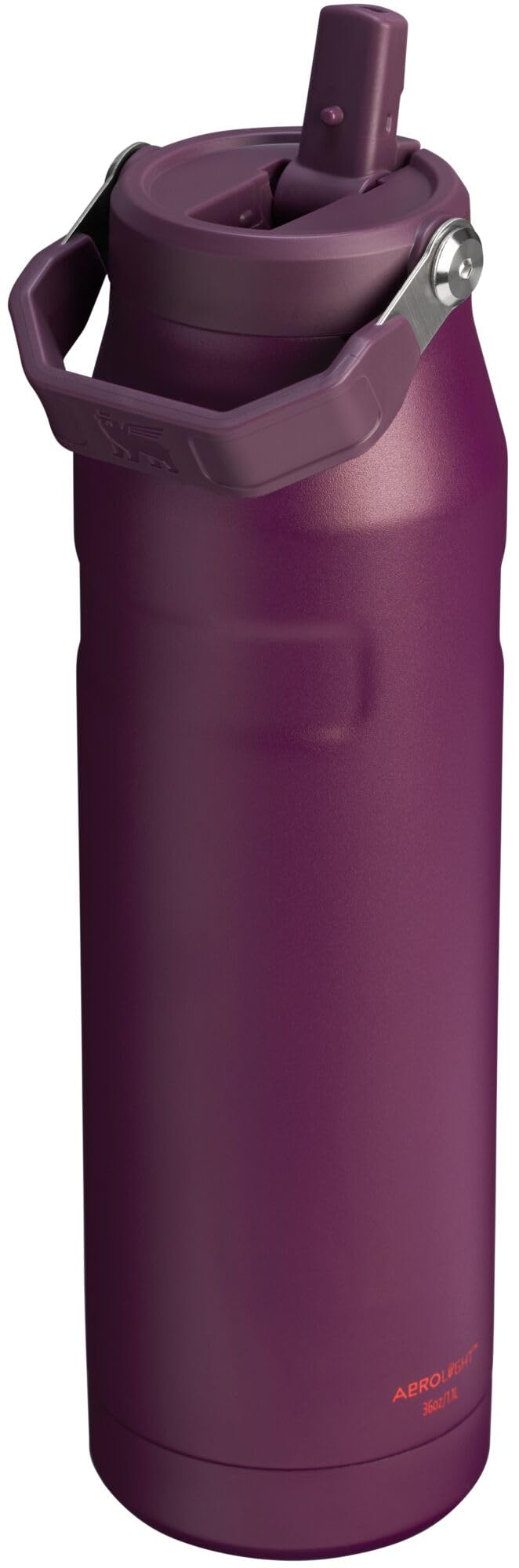 IceFlow Flip Straw 2.0 Bottle (Plum / 36 Ounces)