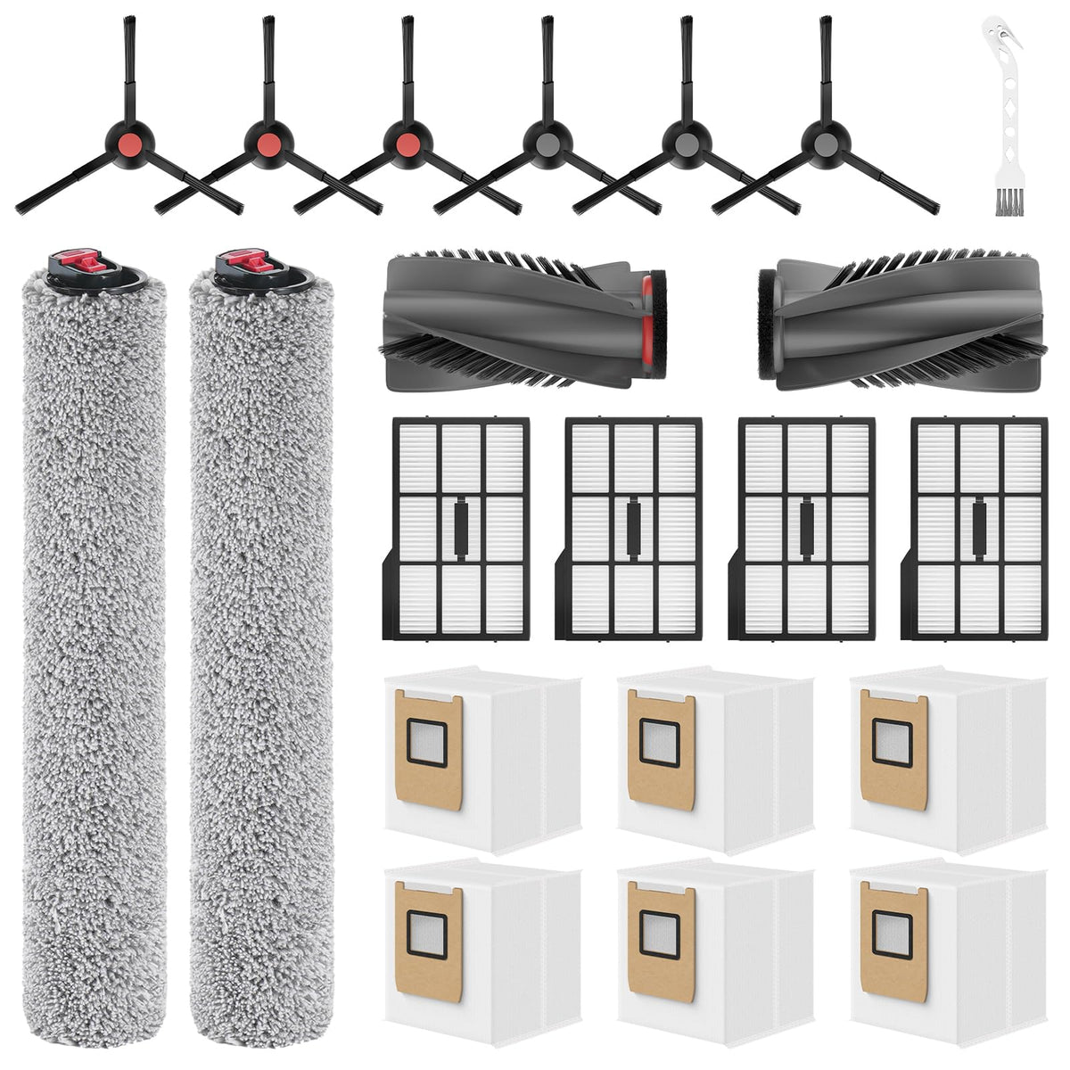 21 Pack Replacement Parts Kit for eufy E25 (21 Pack Parts Kit)