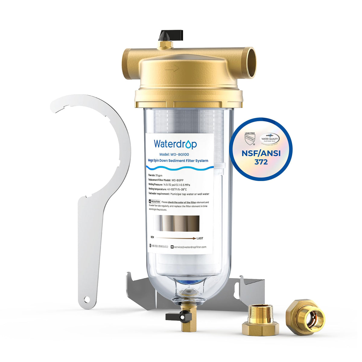 Mega Spin Down Sediment Filter