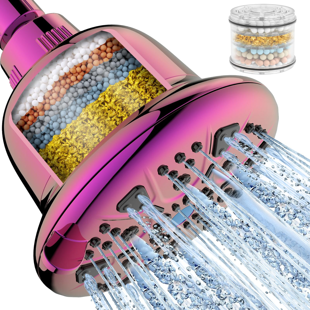 Filtered Shower Head (Radiant Rainbow)