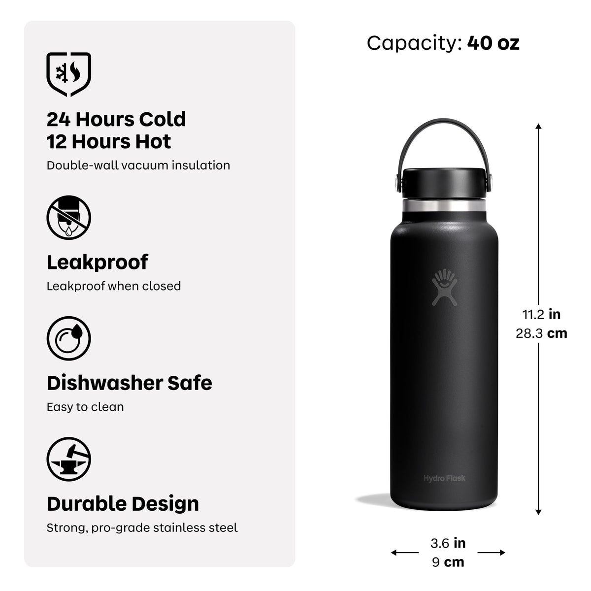 Water Bottle Insulated Stainless Steel (UTOPIA PURPLE)