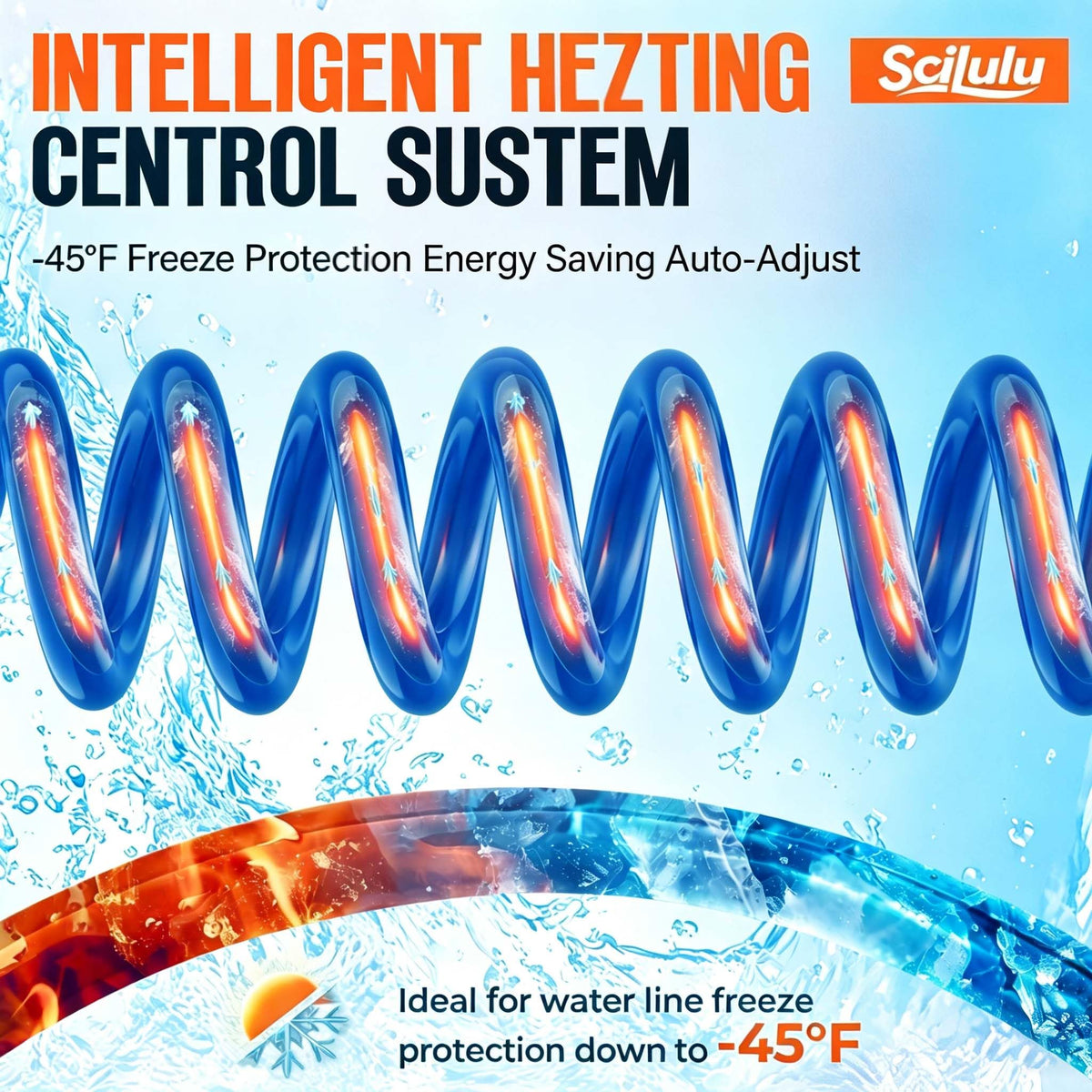 30FT Heated Water Hose for RV (30ft)