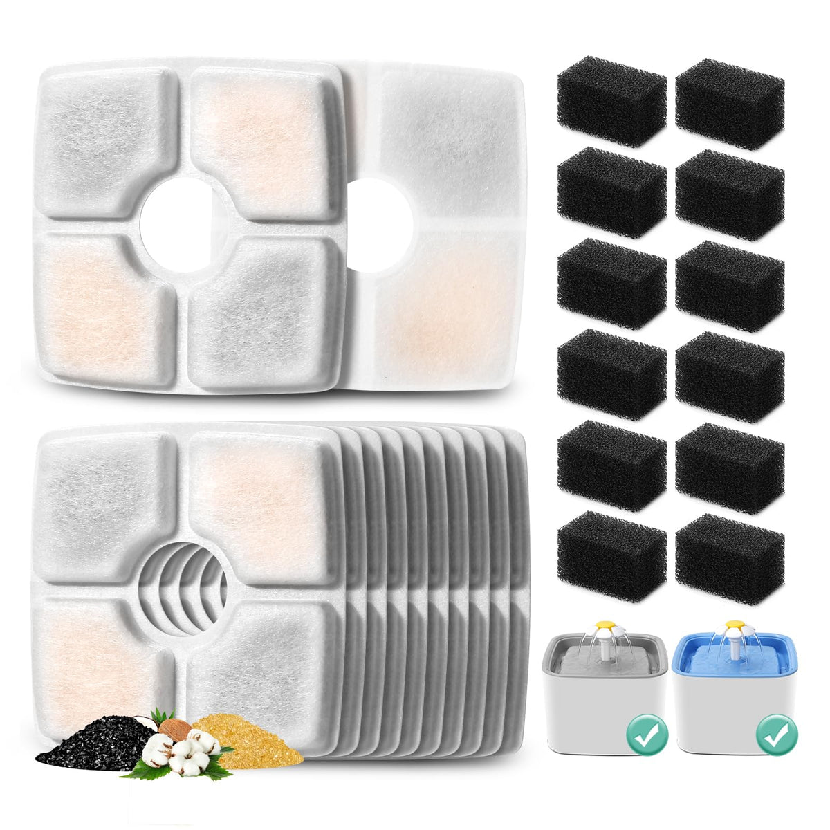 12 Pack Replacement Filters & Pre