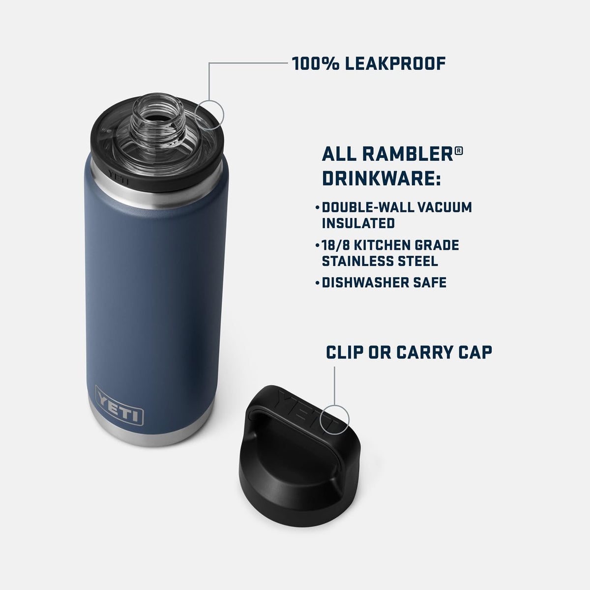 Rambler 26 oz Bottle (Key Lime)