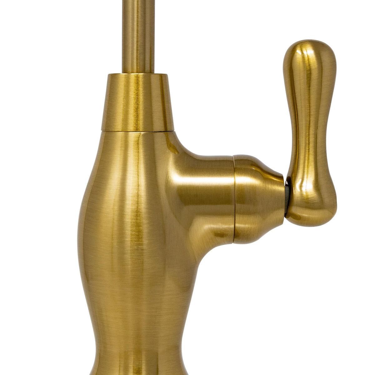 3-Line Air-Gap RO Faucet, Brushed Gold, NSF Certified (Brushed Gold)