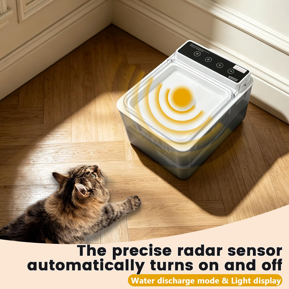 2026 New Upgrade Wireless Cat Water Fountain