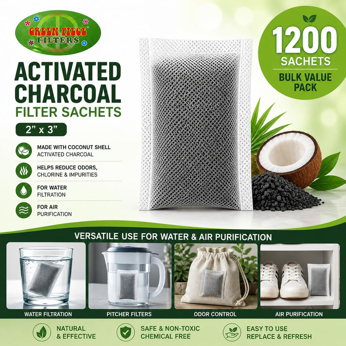 12 Pack of Distiller Filters with 16 oz of Citric Acid (1200 Count (Pack of 1))