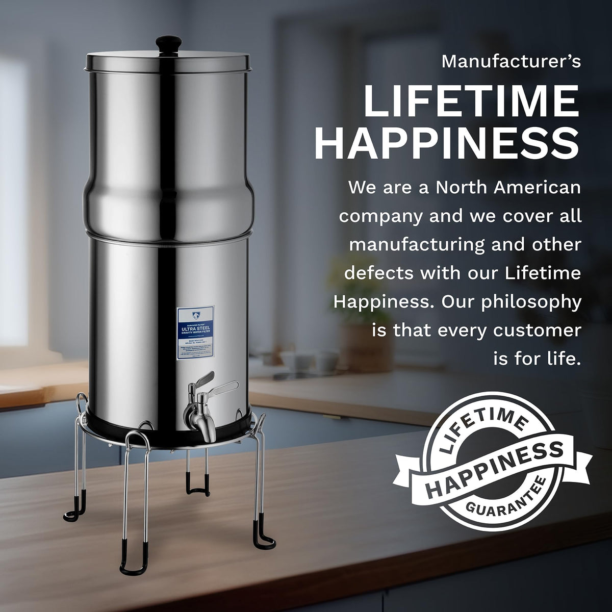 Ultra Gravity Water Filter System (Survivor Filter Ultra Gravity Water Filter System and Ceramic Filters)