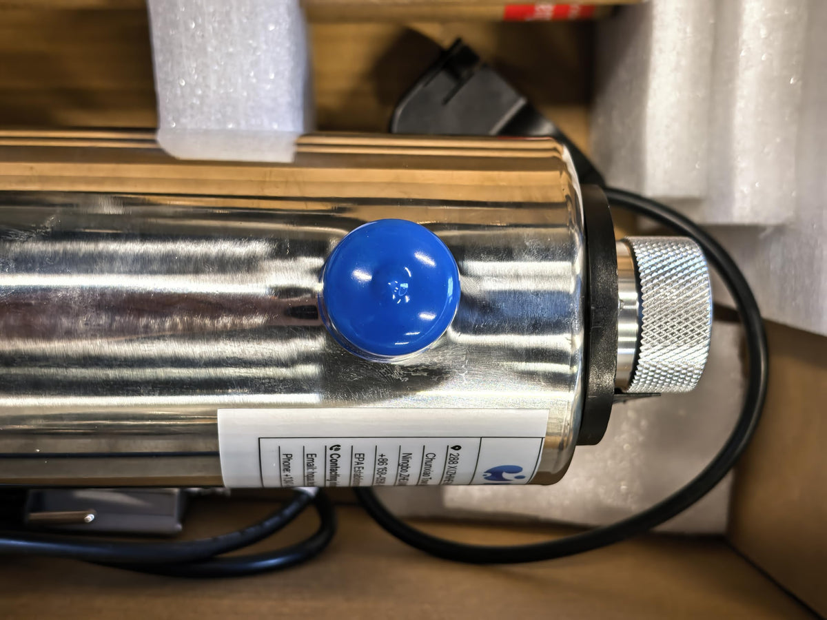 55W Whole House UV Water Purifier (1"+Flow Switch)