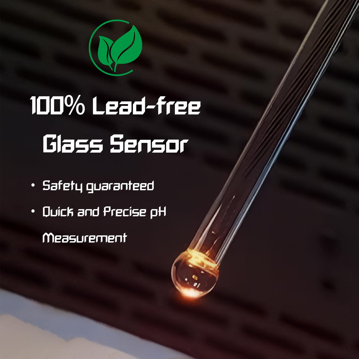 LLC AI312 Apera Instruments Premium Series PH60F Flat pH Pocket Tester Kit for Surface pH Test e.g. Skin (For Flat Surface Test)