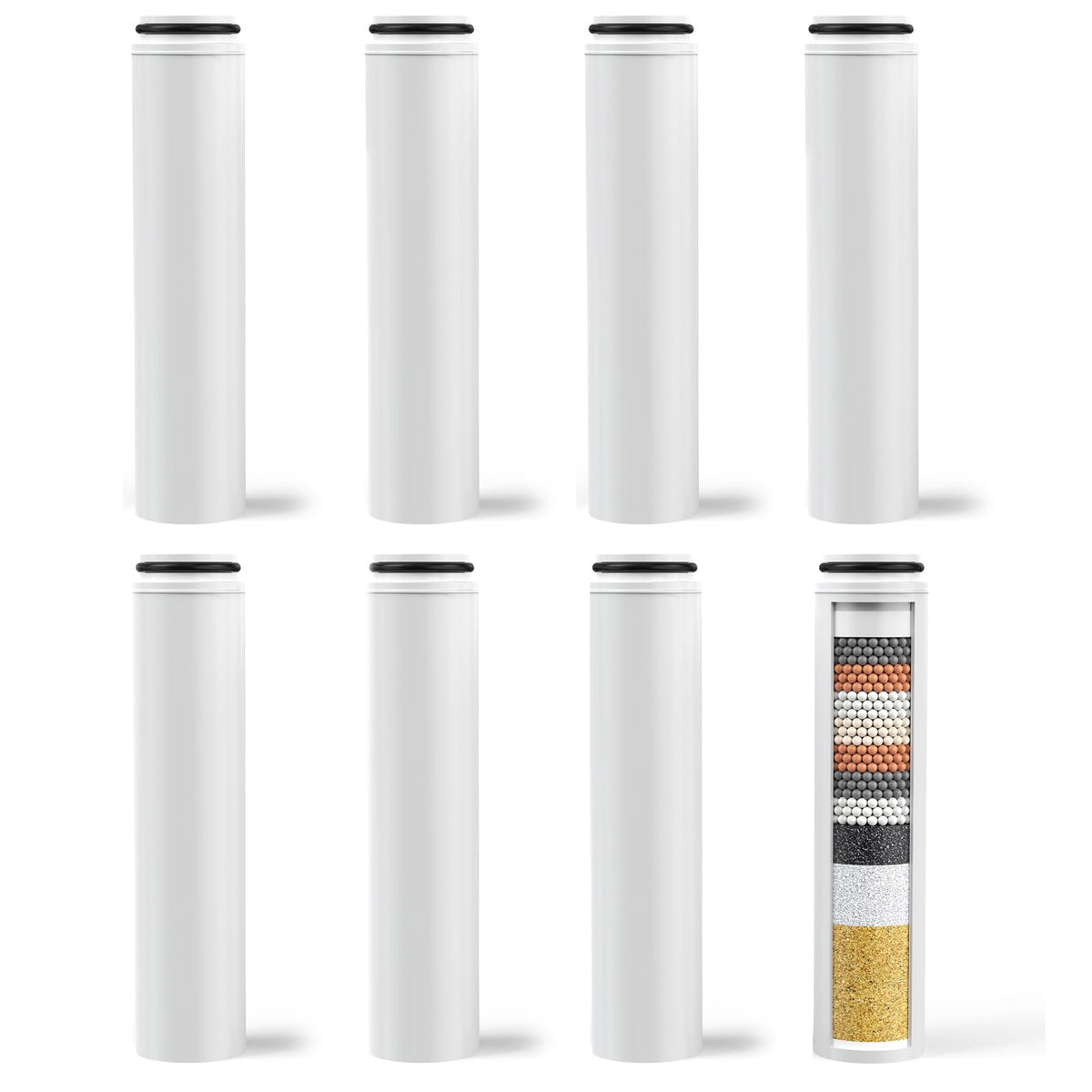 8Pcs Replacement Filters Compatible with Cobbe Handheld Shower (8Pcs)