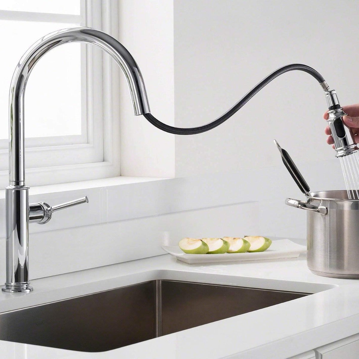 Sellette Single Handle Pull (Oil Rubbed Bronze / Modern Style)