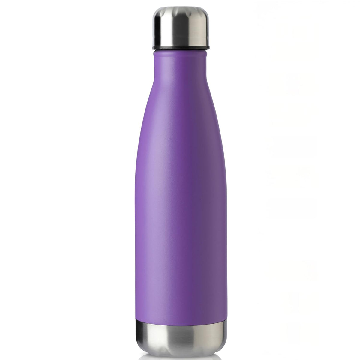 17oz Sport Water Bottle Vacuum Insulated Stainless Steel Leak (Purple)