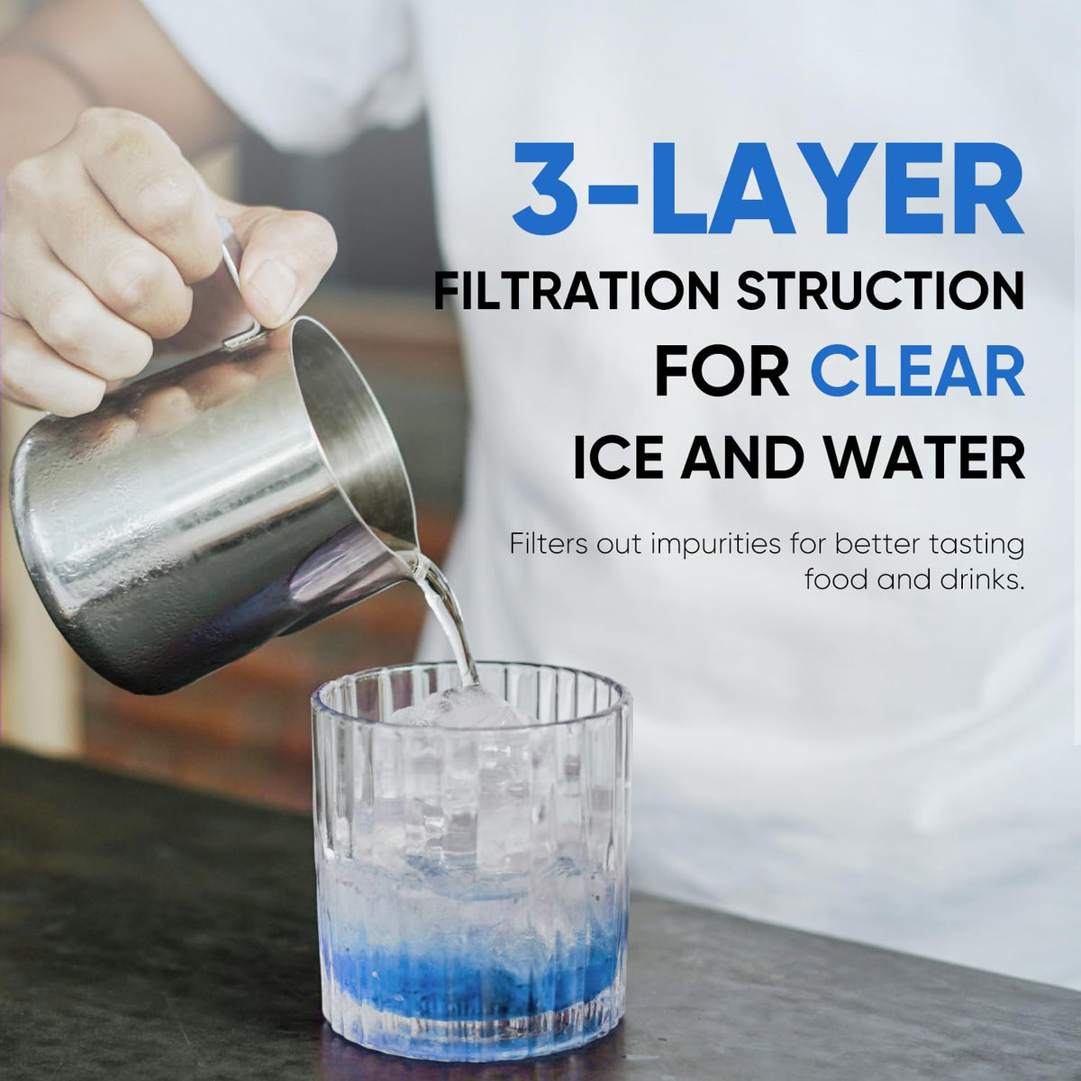 RWF3500A Water Filter Replacement for LG LT800P (Standard / 3 Count (Pack of 1))