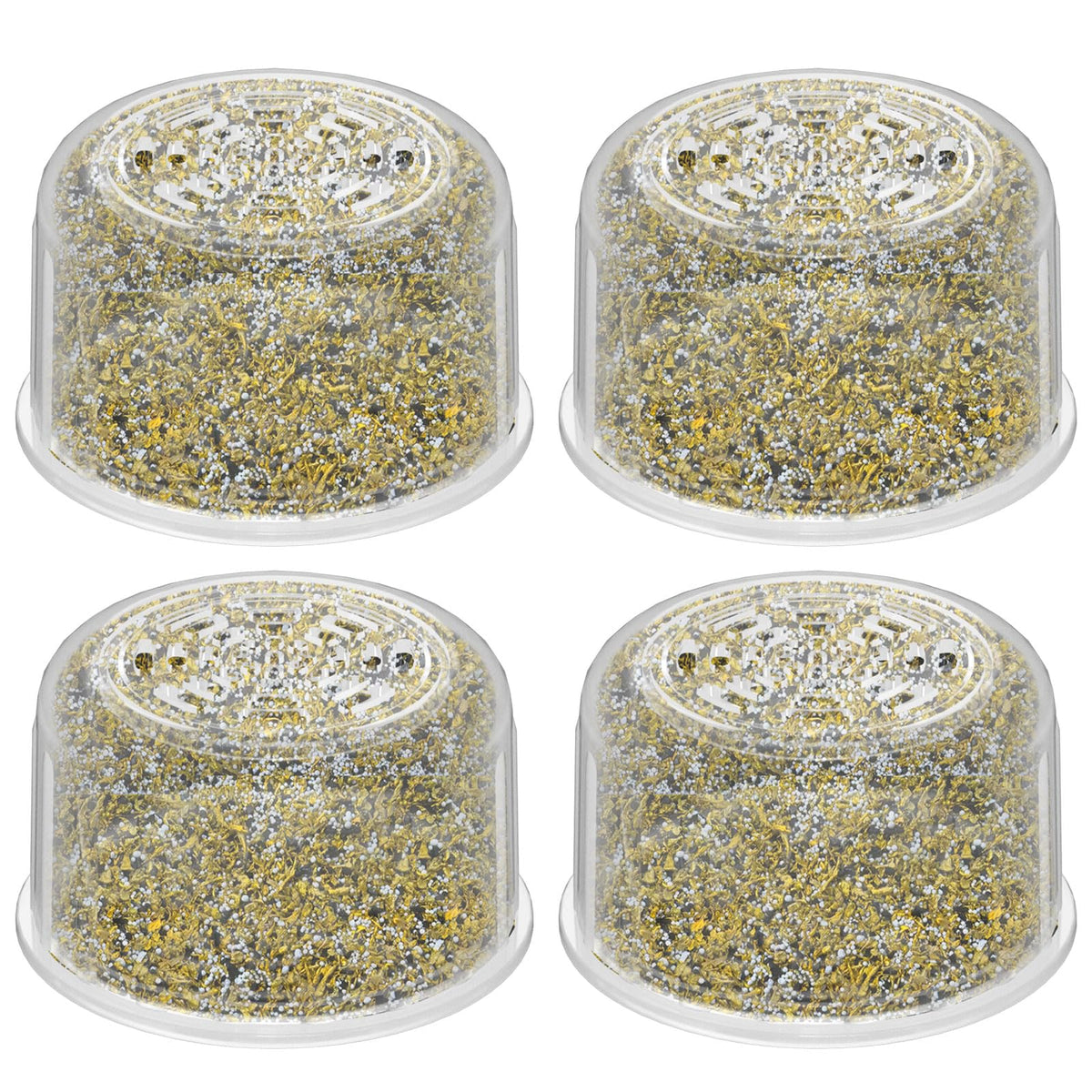 4 Pack Shower Head Filter Replacement Cartridge Compatible with All Canopy Fixed & Handheld Filtered Shower Head (4 Pack)