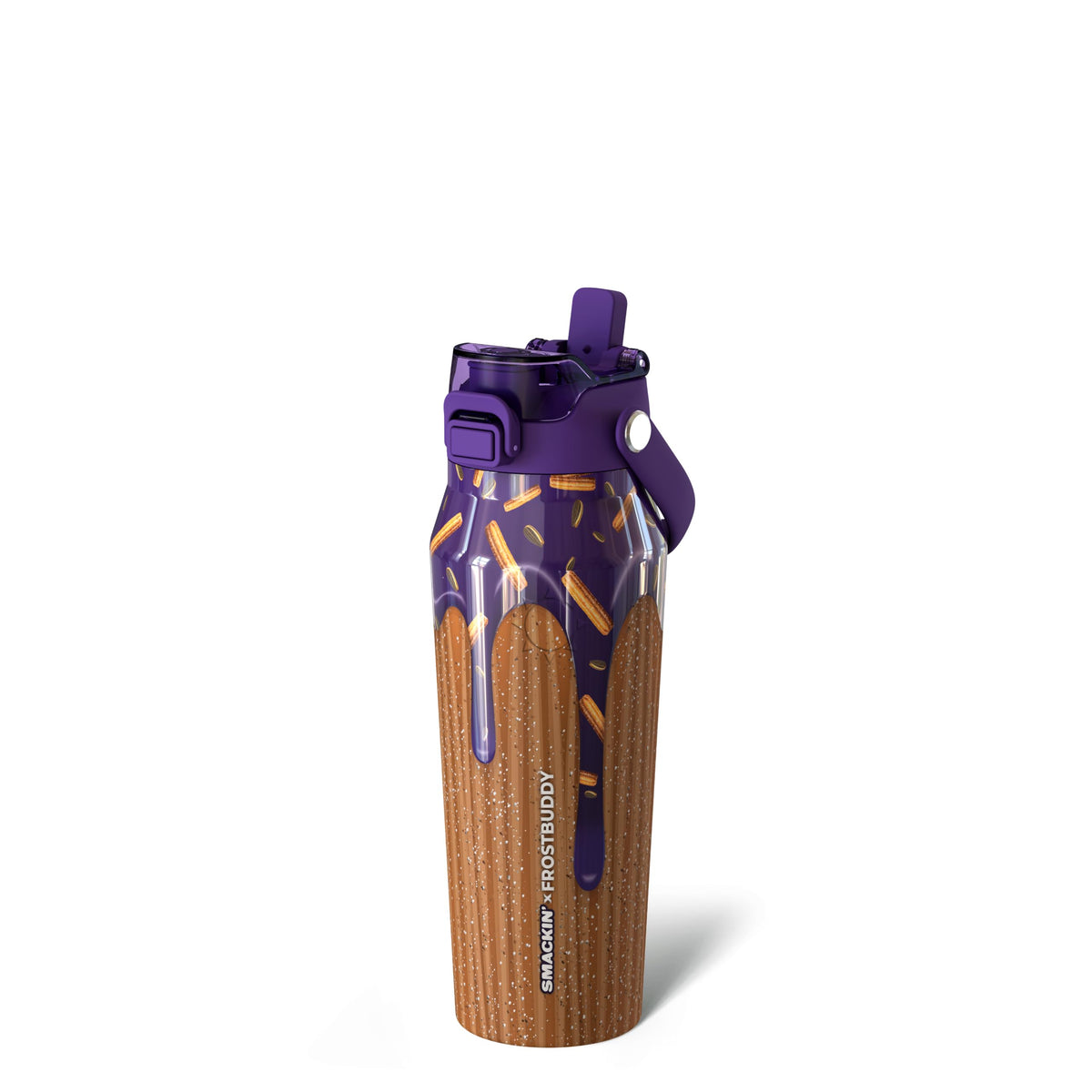 24oz Insulated Water Bottle (Smackin' Churro / 24 Ounces)