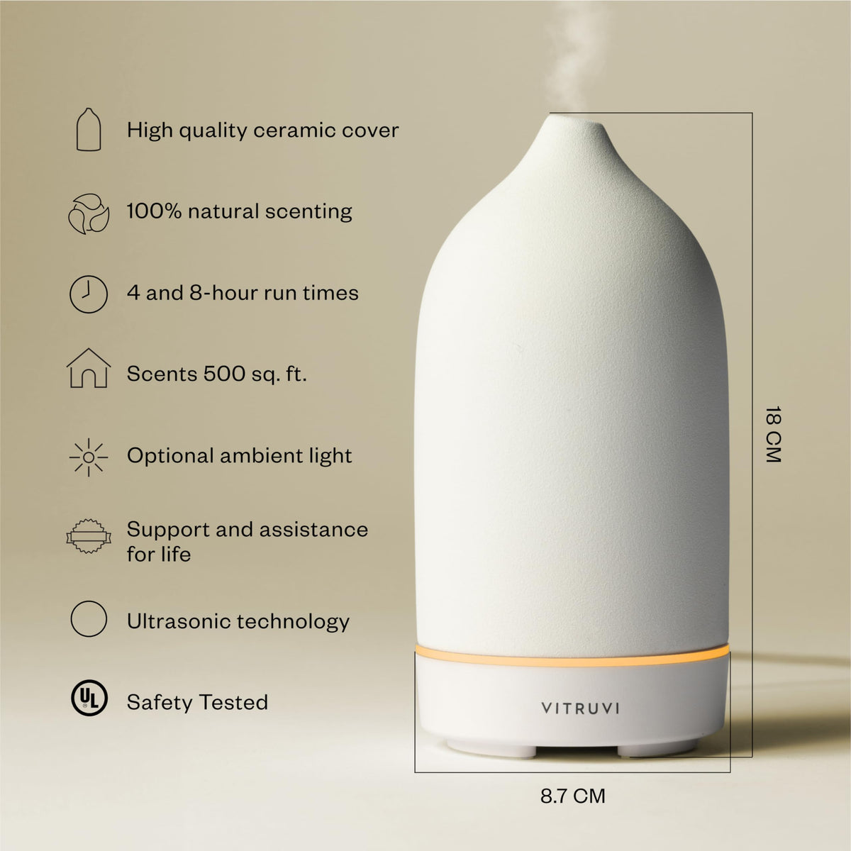 Stone Diffuser (White)
