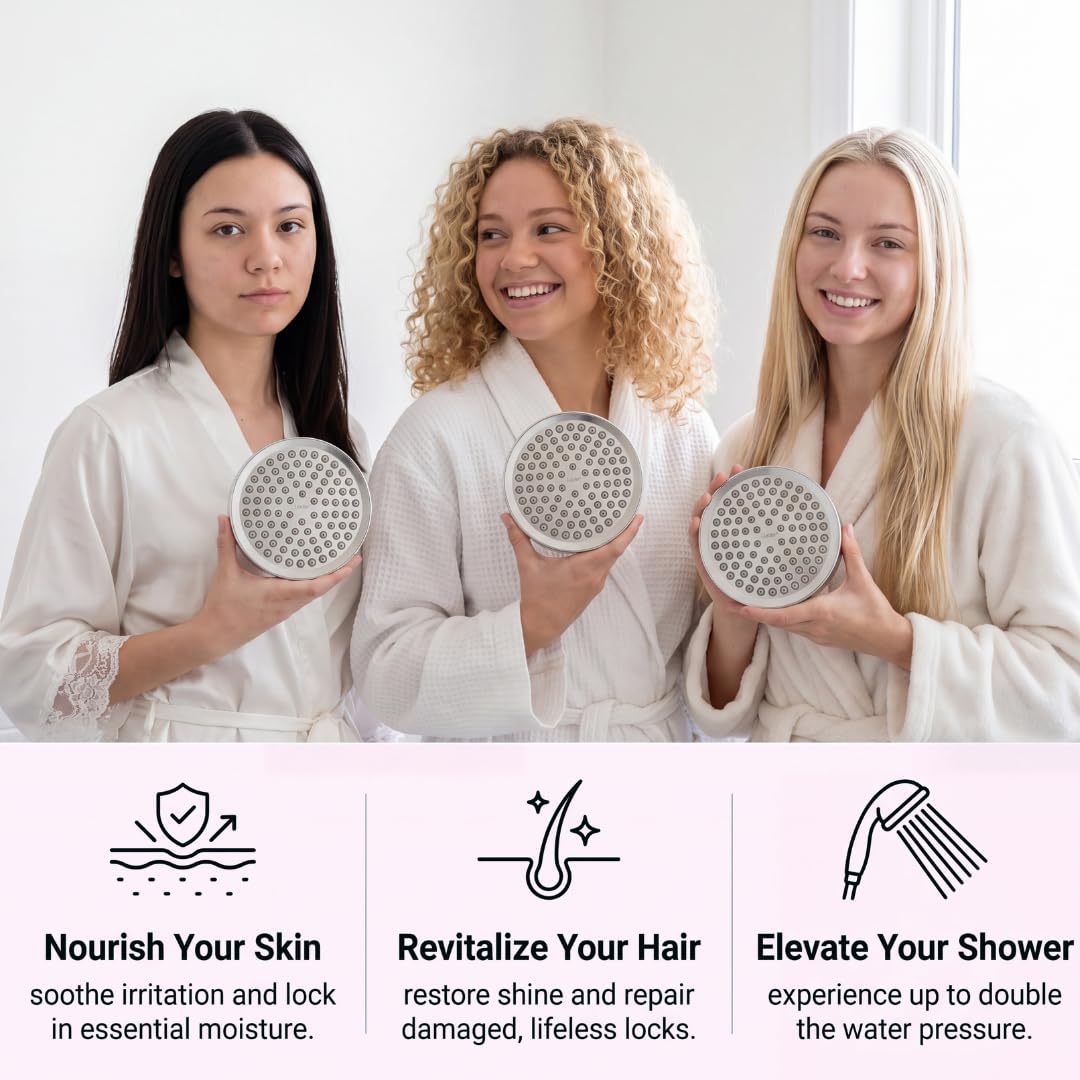 Pro Filtered ShowerHead (Chrome)
