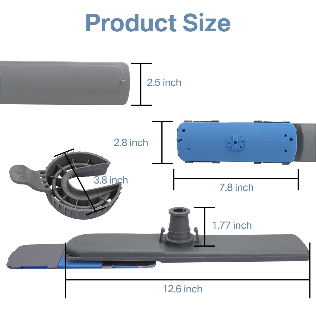 5304506660 Dishwasher Lower Spray Arm & 5304506518 Drain Filter (5304506518 & 5304506660)