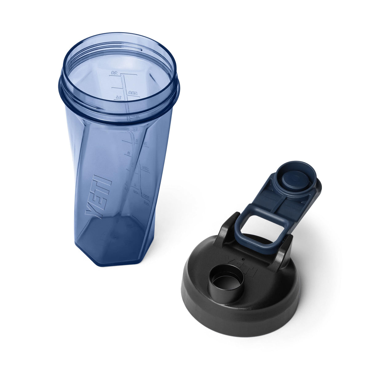 Yonder Helimix Vortex Blender Shaker Bottle Holds up to 27oz (Navy / 27 Ounces)
