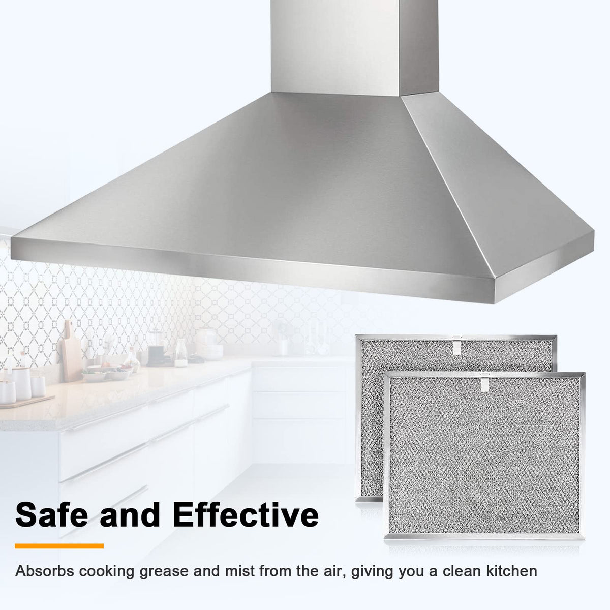 Allure Range Hood Grease Filter BPS1FA30 99010299 by Fetechmate 11