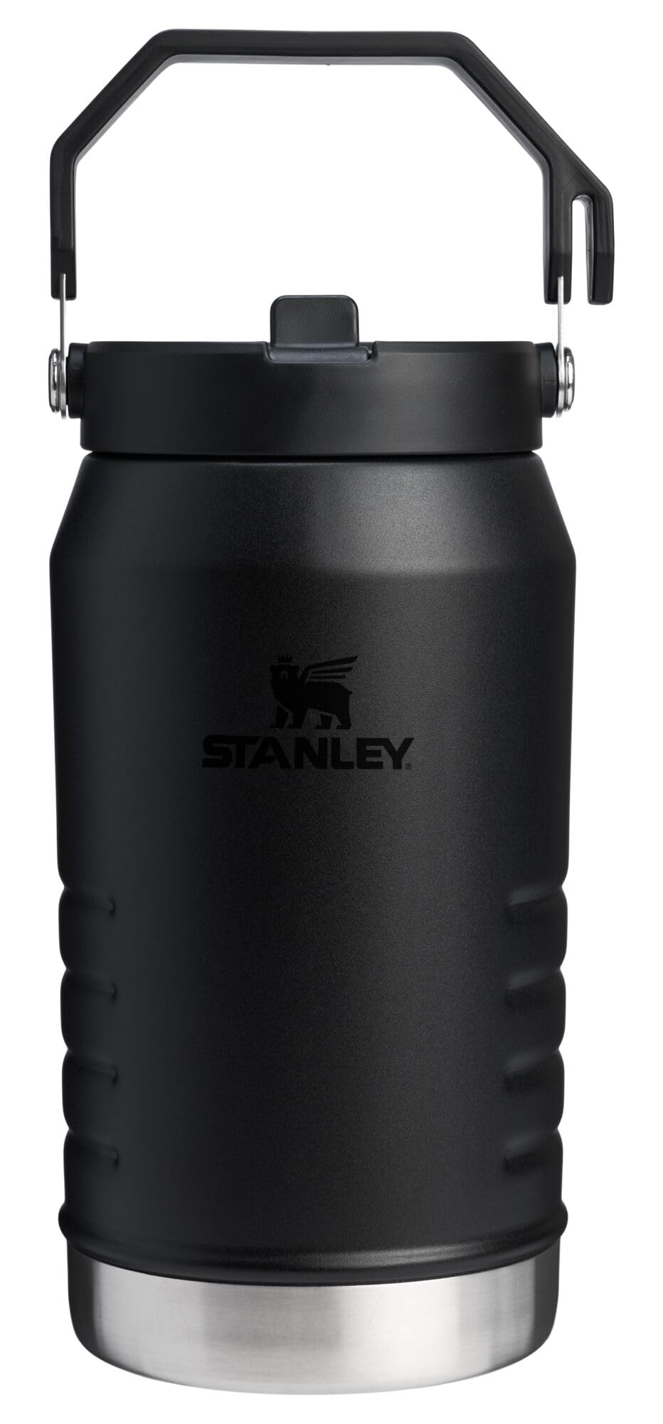 IceFlow Flip Straw 2.0 Jug (Black / 64 Ounces)