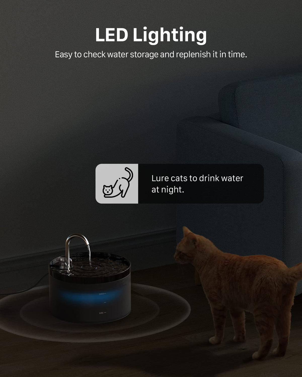 Cat Water Fountain