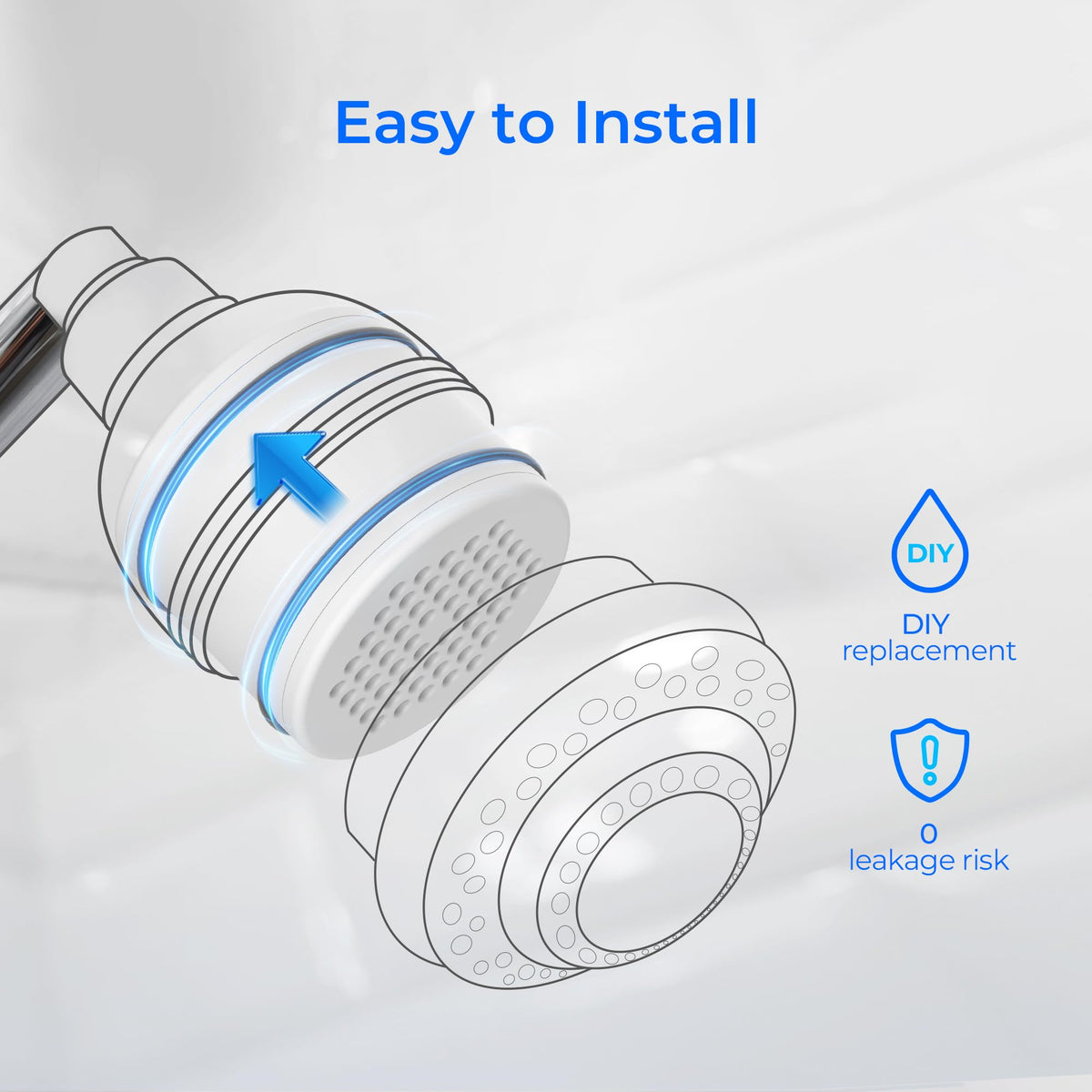 WHR 140 Shower Filter