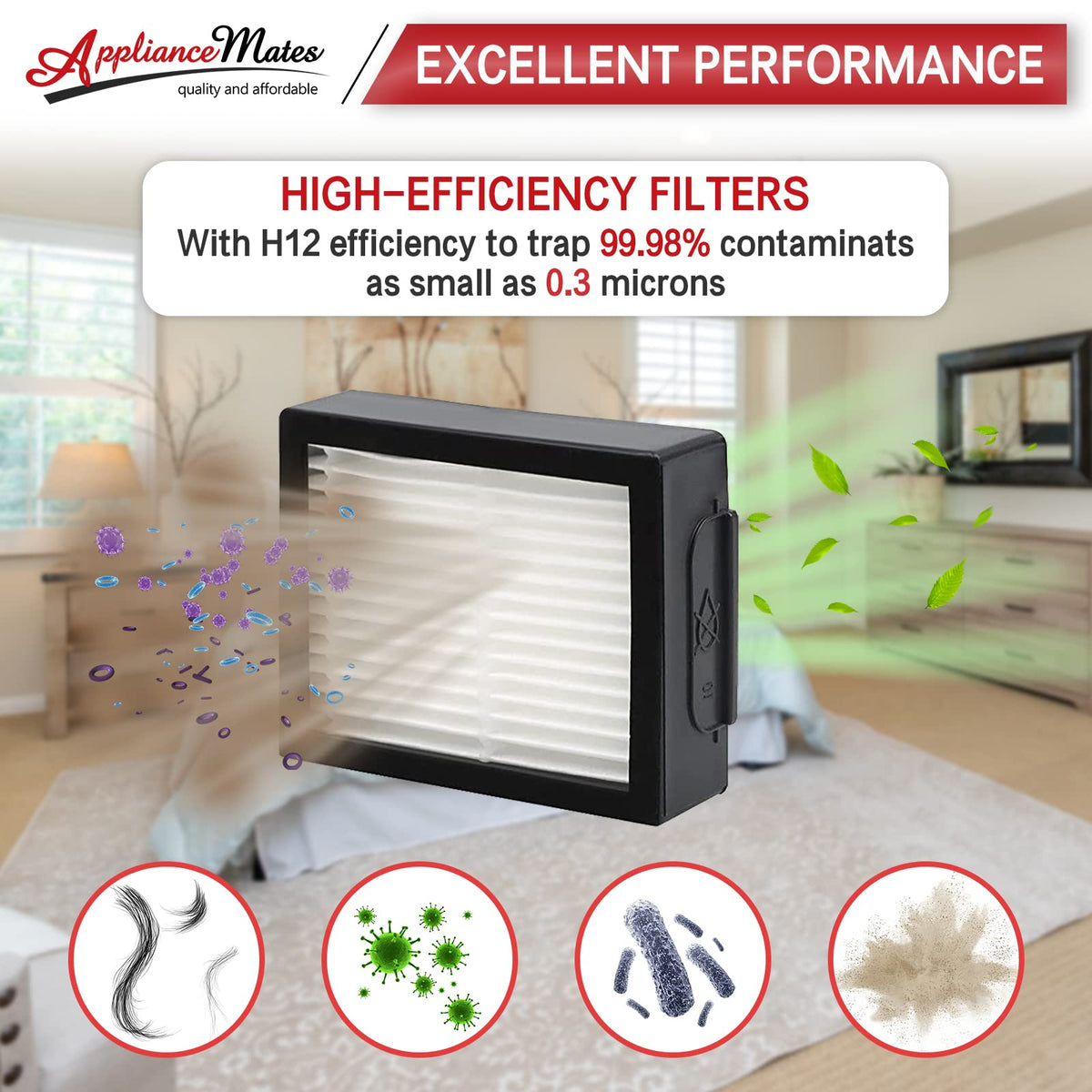 High Efficiency Filter for Roomba E I & J Series