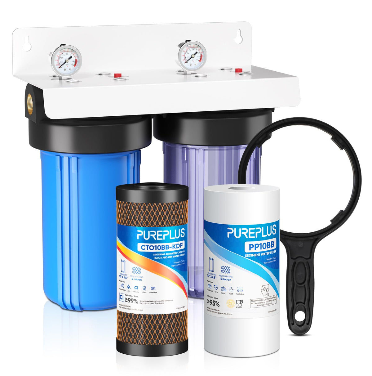 2 Stage Whole House Water Filter