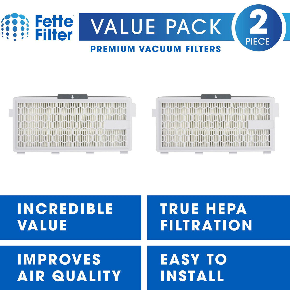 Vacuum Replacement Filter 2 (Pack of 2)