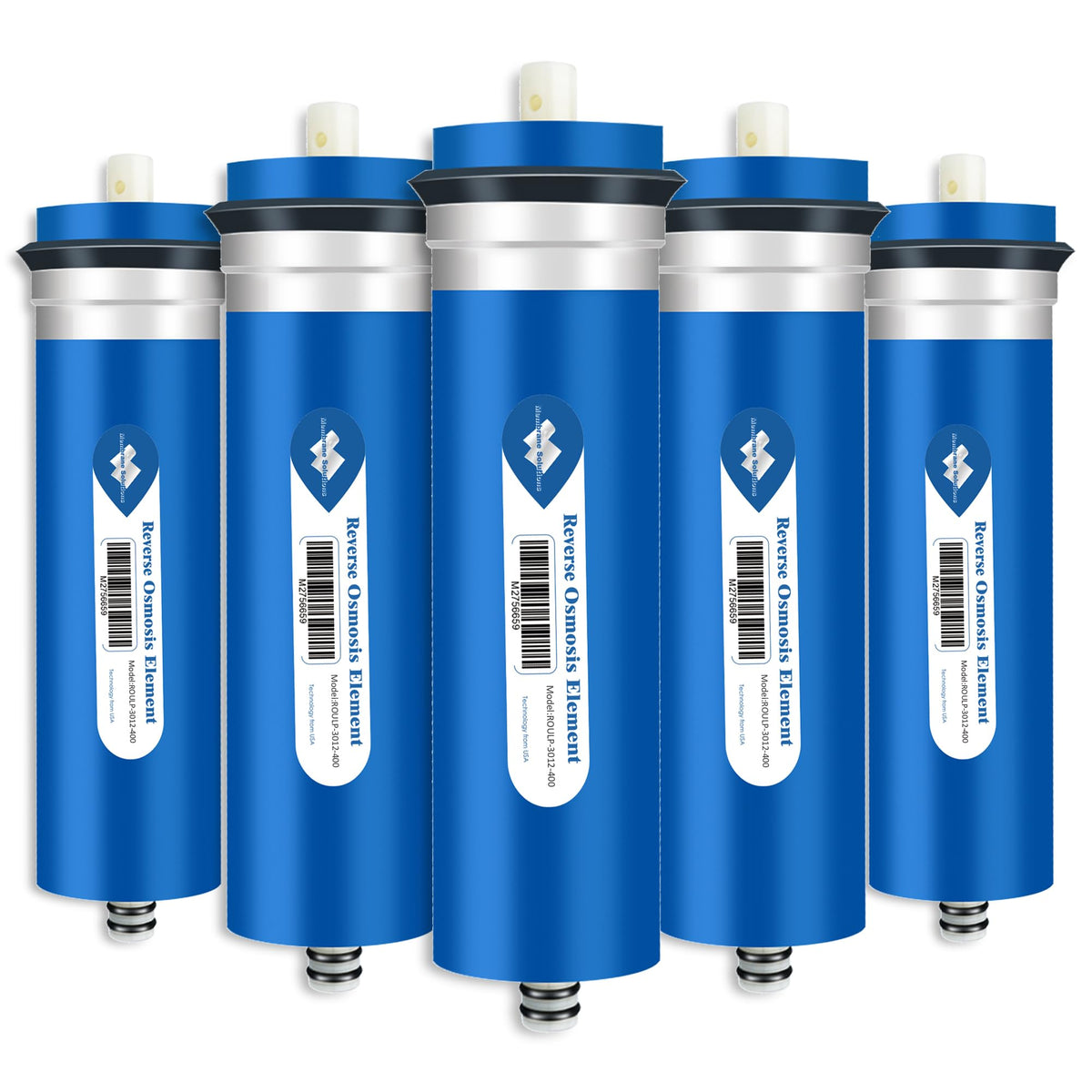 NSF ANSI 58 Certified 400 GPD Reverse Osmosis Membrane (400G / 5 Count (Pack of 1))