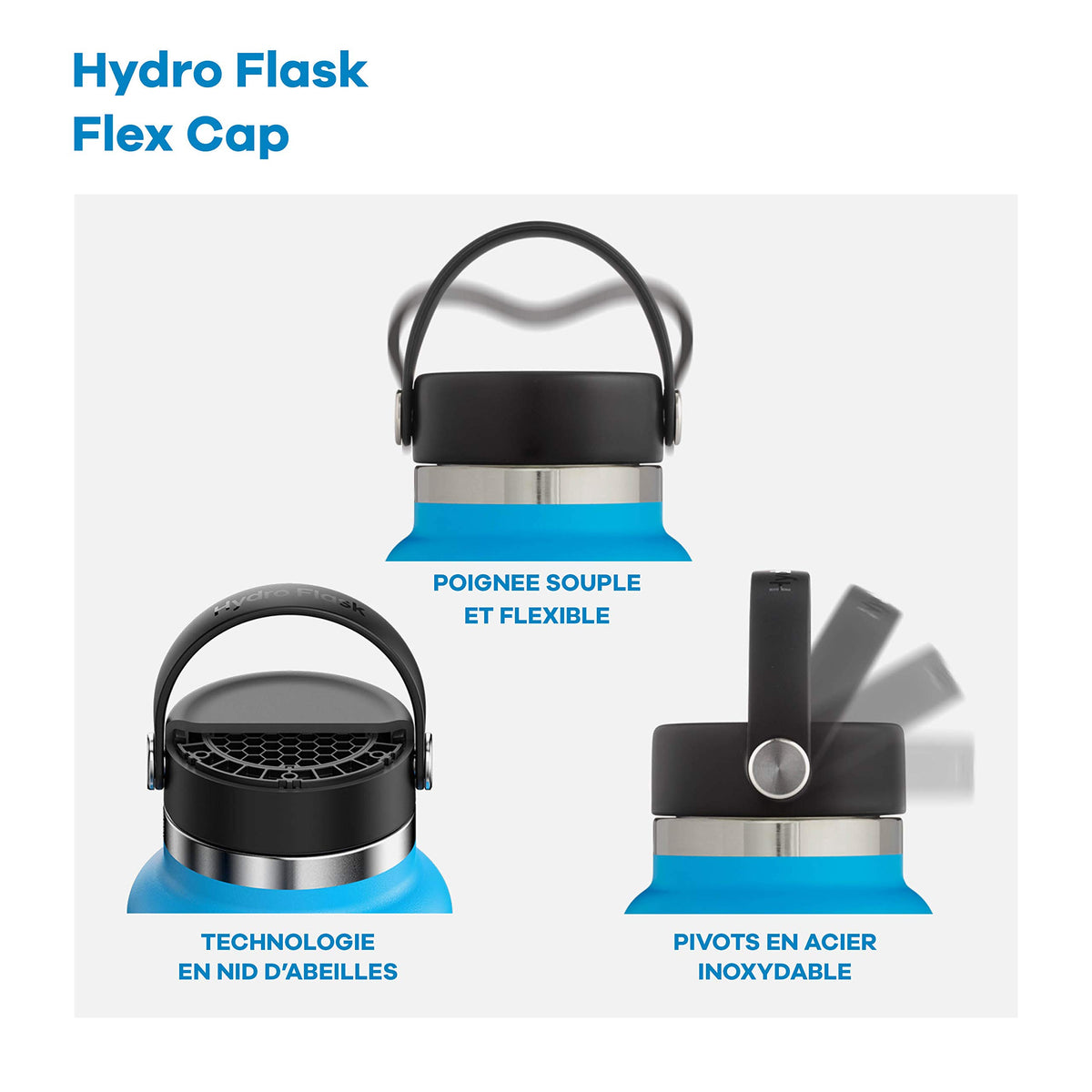 21 oz. Water Bottle (Fog)