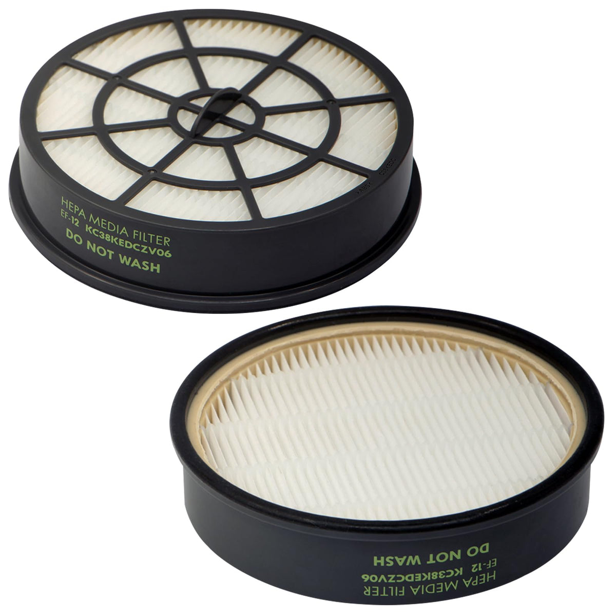 2 Pack EF 12 HEPA Media Filters Replacement for Kenmore Vacuum Models 10135