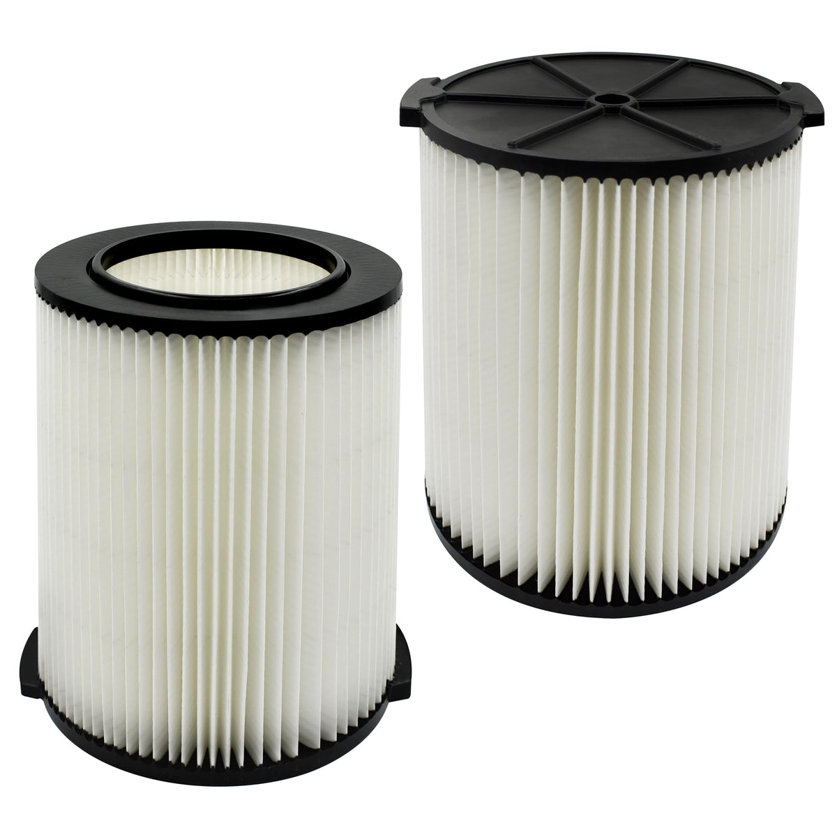 2 Pack VF4000 Replacement Cartridge Filter Compatible with Ridgid 72947 Wet Dry Vacs 5 to 20 (2VF4000)