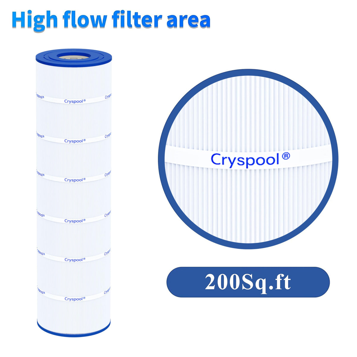 08063 Pool Filter Cartridge Compatible with Jandy CS200