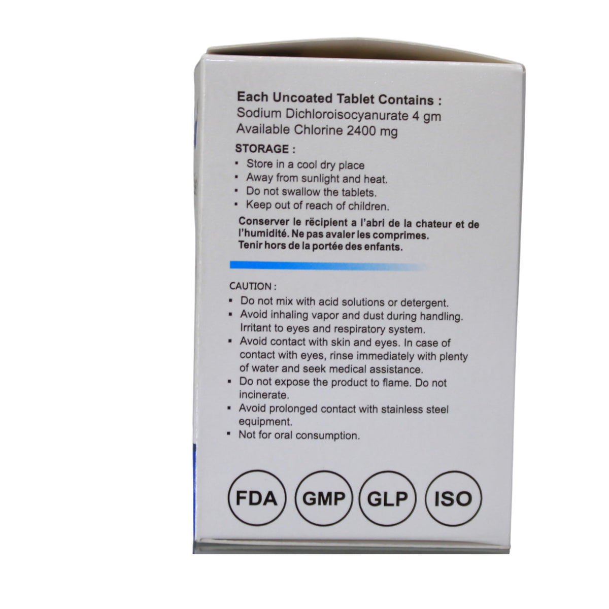 4 gm Overhead & Underground Water Tank Purification Tablets Jar of 20 Tablets for Purifying Water Tanks 1 Tablet for 264 Gallons Water