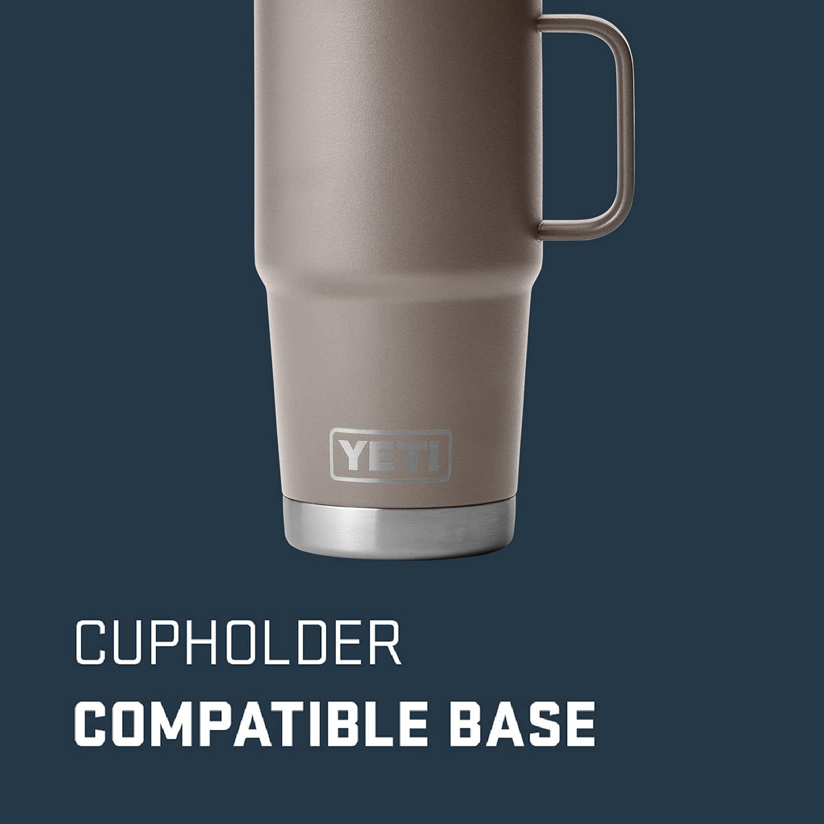 Rambler 20 oz Travel Mug (Sharptail Taupe)