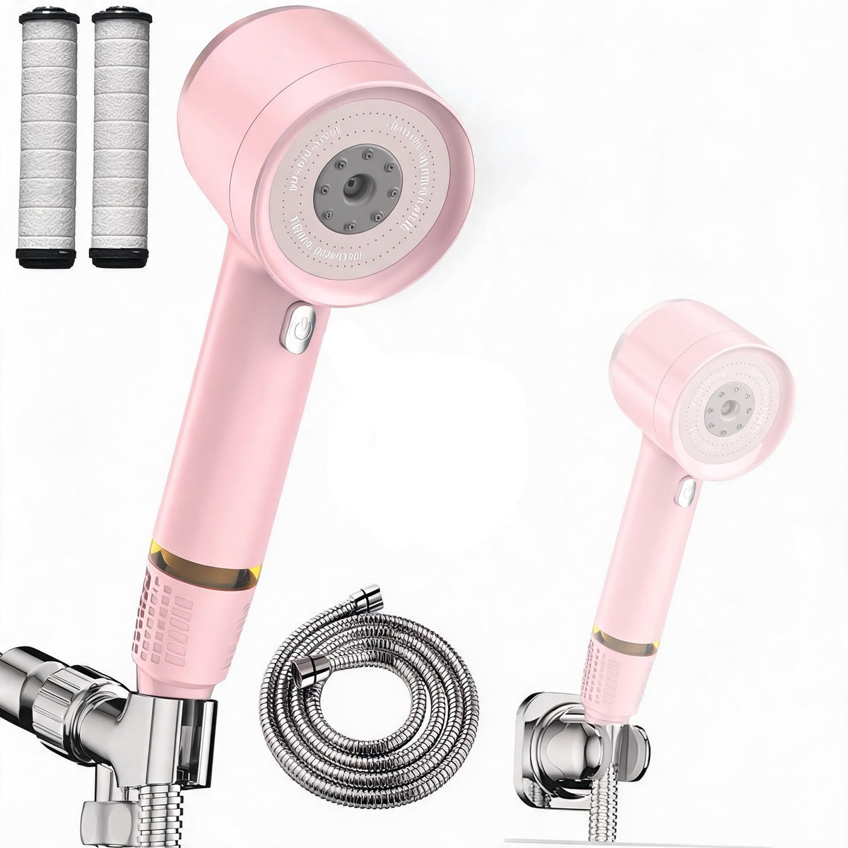 Shower Head with Handheld (Pink)