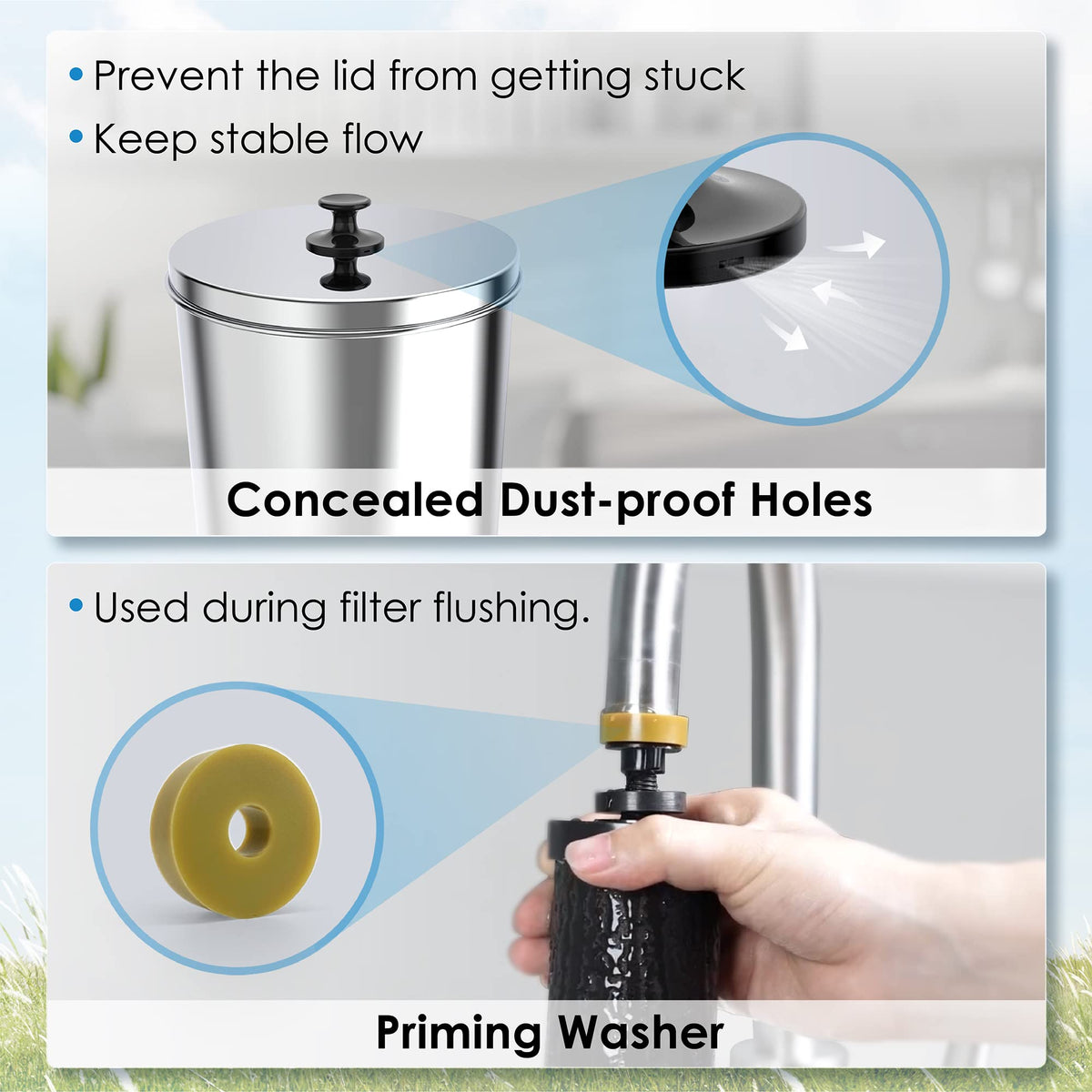 TK A Gravity Water Filter System (2.25G)