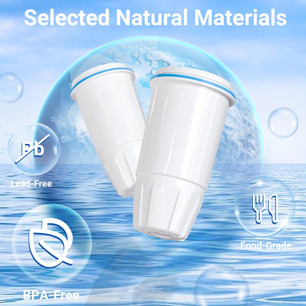 Water Filter Replacement for Zero Pitcher and Dispenser ZR