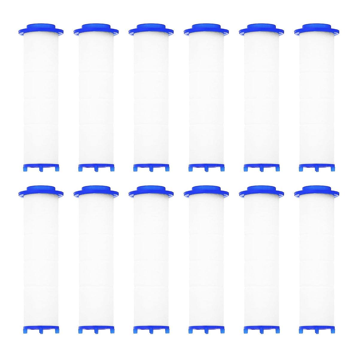 12 Pcs Shower Head Filter 3.1 Inch PP Cotton Filter Cartridge Replacement High (3.1 Inch)