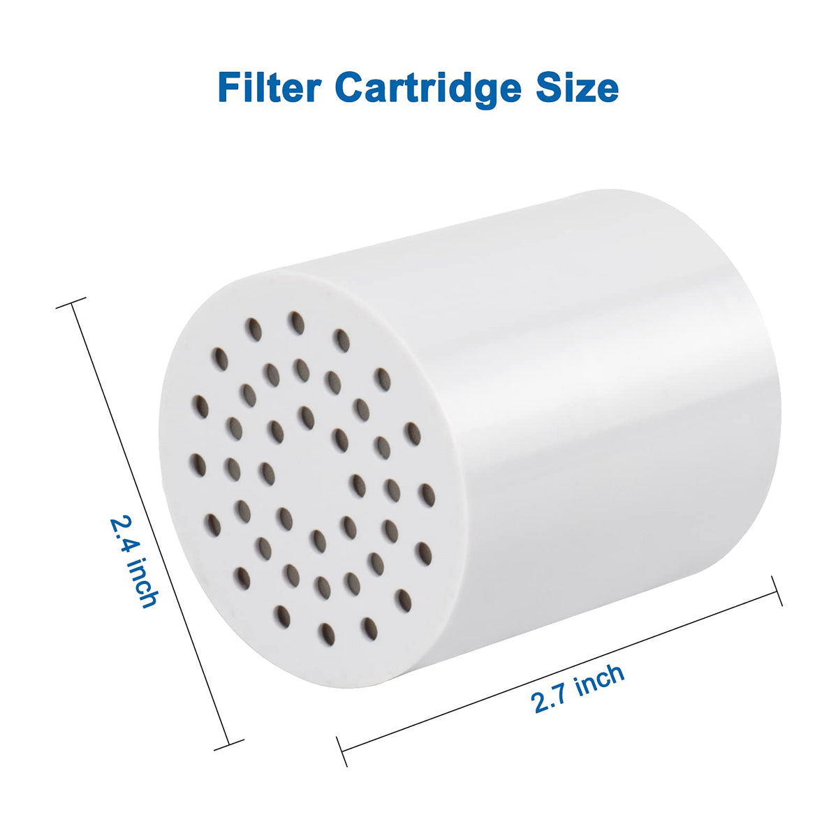 15 Stage Replacement Cartridge Universal High Output Shower Filter with VC