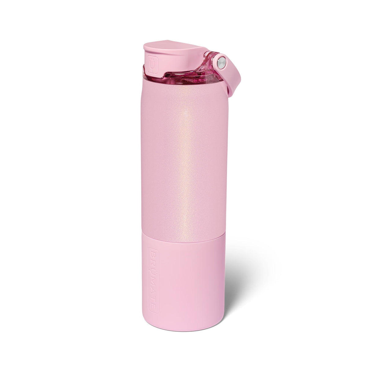 Rise 25oz Water Bottle With 100% Leakproof Covered Silicone Straw (Petal Pink / 25 Ounces)