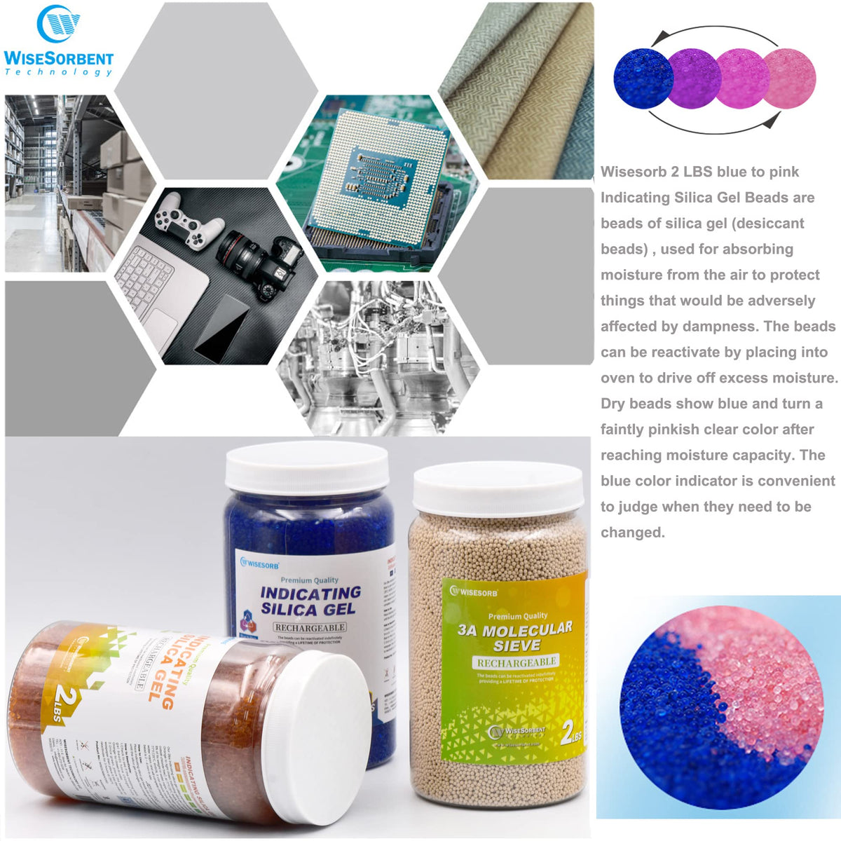 Silica Gel 12 LBS (12LBS)