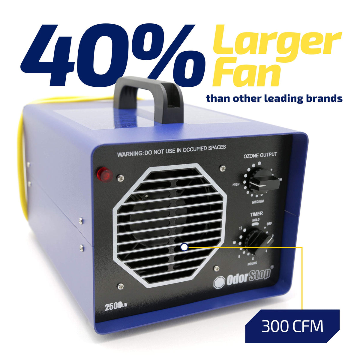 OS4500UV Professional Grade Ozone Generator Ionizer for Areas of 4500 Square Feet+ (4500 sq ft + UV)