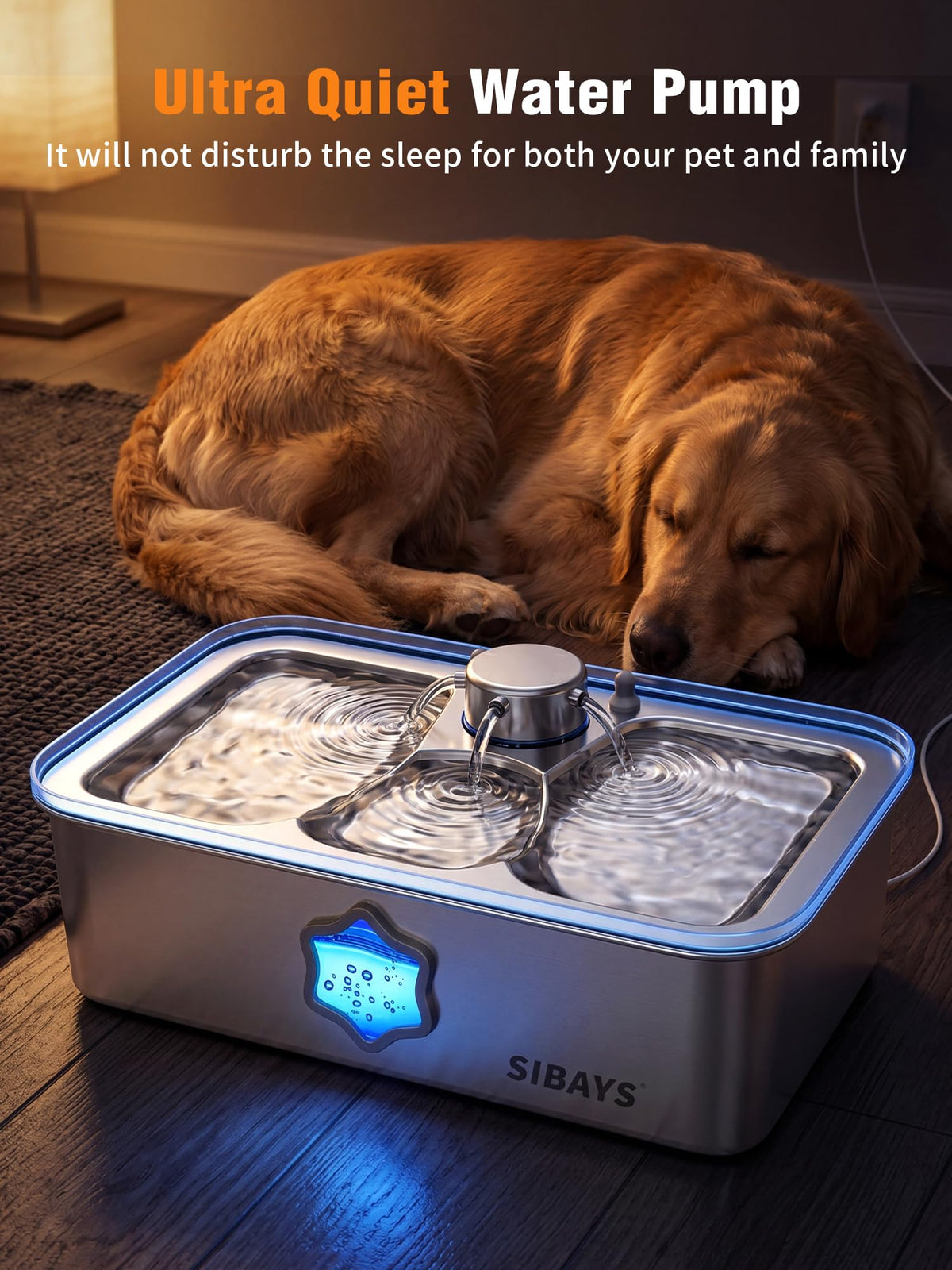 4.5Gal Dog Water Fountain
