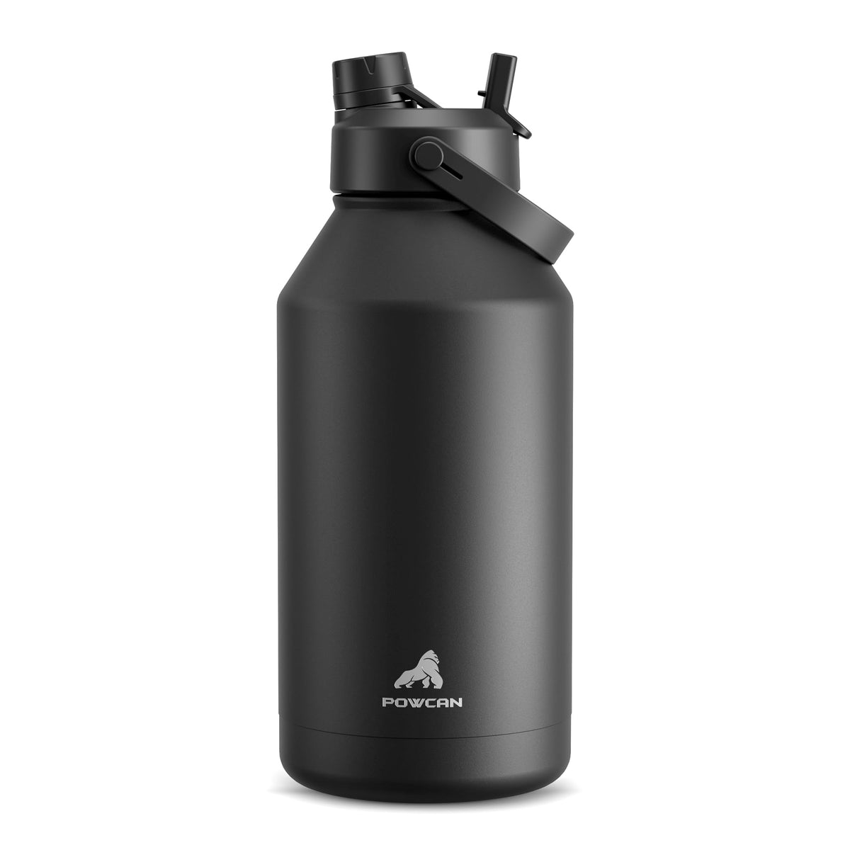 64 oz Insulated Water Bottle with 2 (Dark Knight / 64 Ounces)